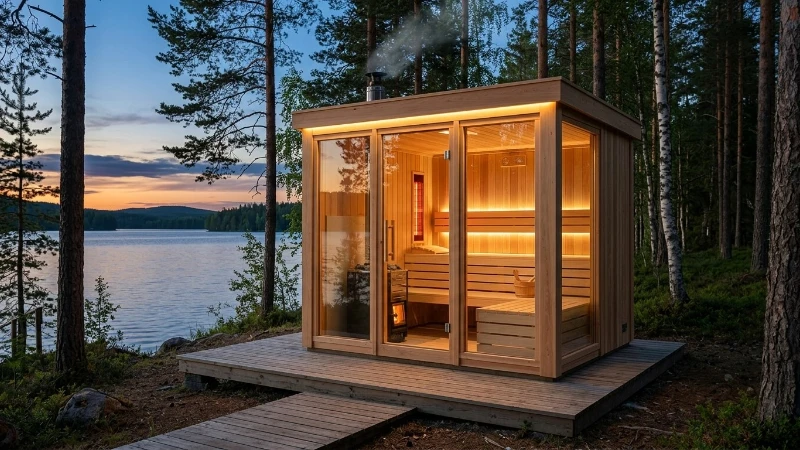premade outdoor sauna kits