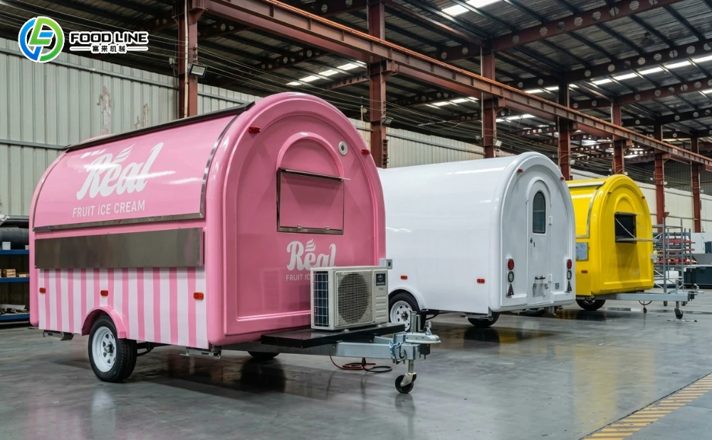 factory direct food trailers for sale
