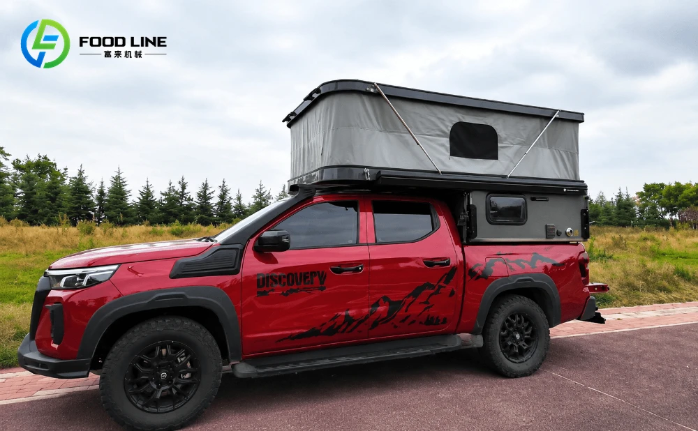 How to Set Up a Pop Up Truck Camper? offroad pop up truck camper