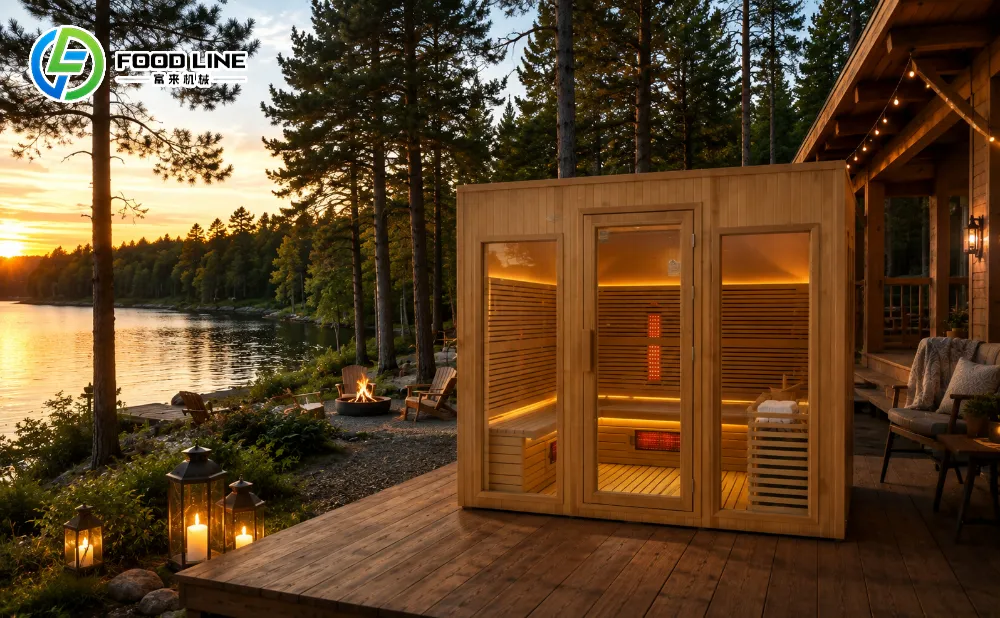 Outdoor Sauna Kits for Glamping Retreats