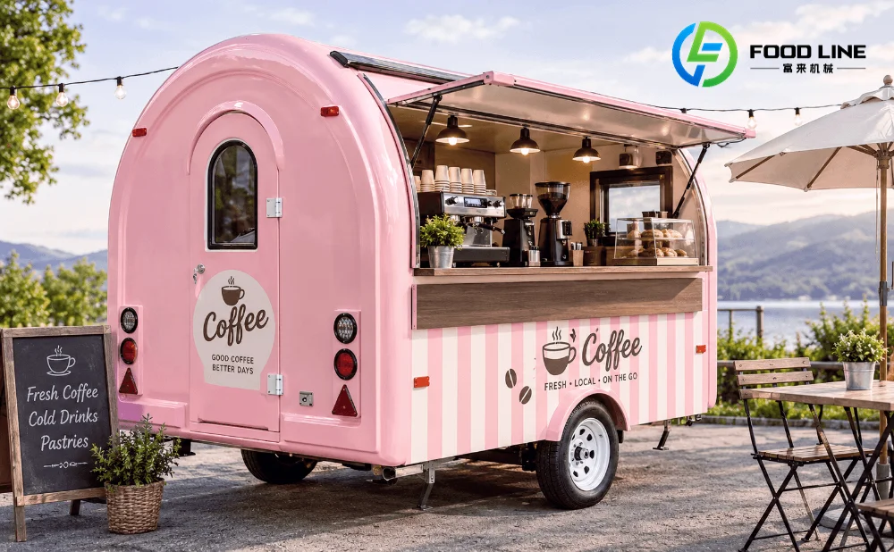 small coffee trailer for sale
