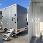Restroom Trailer with Shower 2 stall restroom trailer with shower