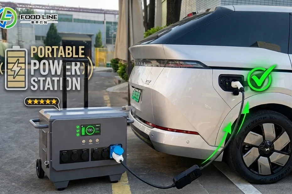 heavy duty portable power station for ev charging