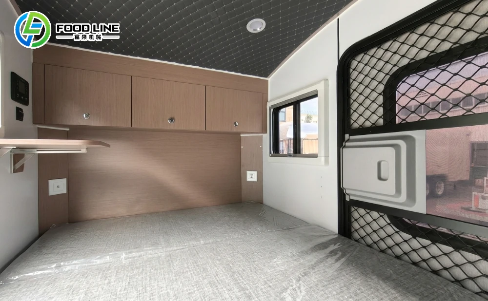 interior design of teardrop camper trailer