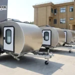 4 Overland Teardrop Trailer Units Exported to Chile premium overland teardrop campers
