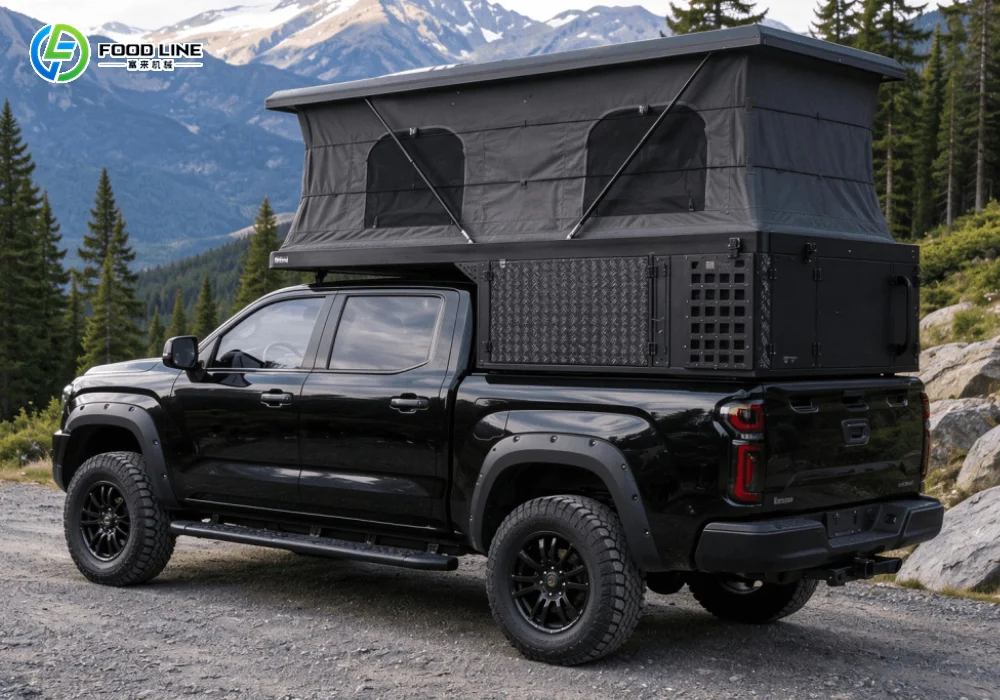 truck camper for outdoor road trips