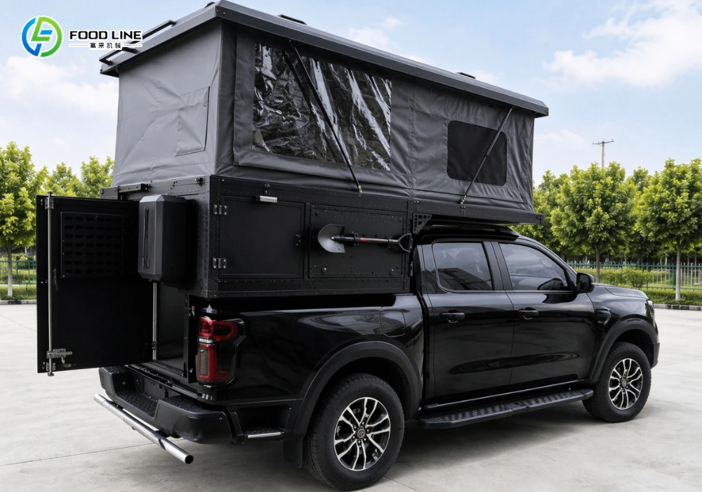 truck bed pop up camper for weekend camping